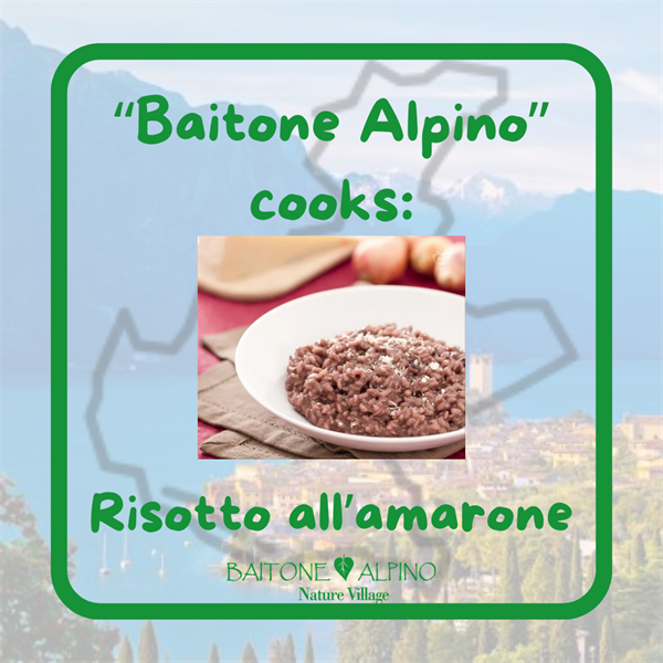 BaitoneAlpino Cooks: Risotto all'amarone
